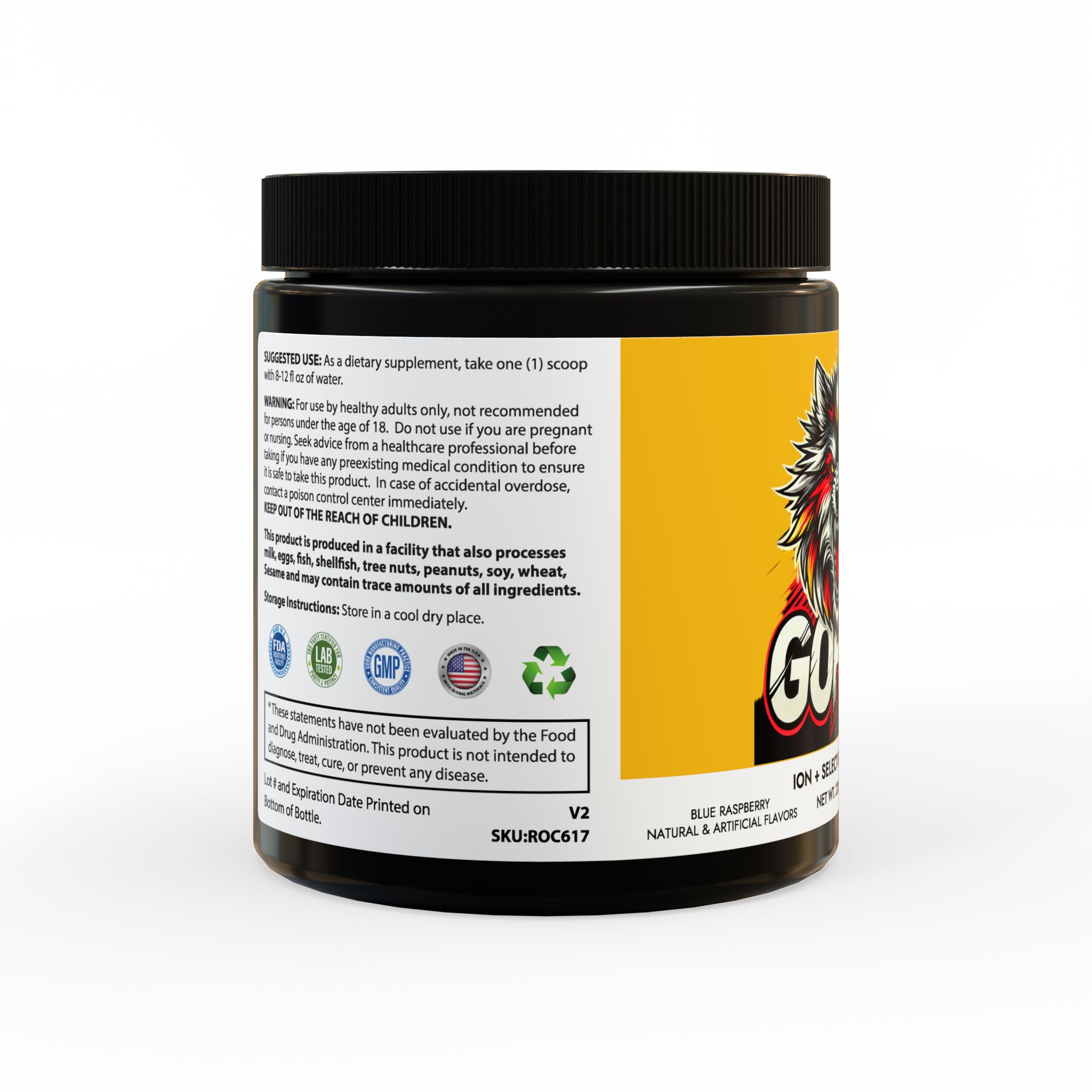 GOFCK Labs. Strong formula. ION + Select Electrolyte Supplement (225g, 7.9oz) - Image 5