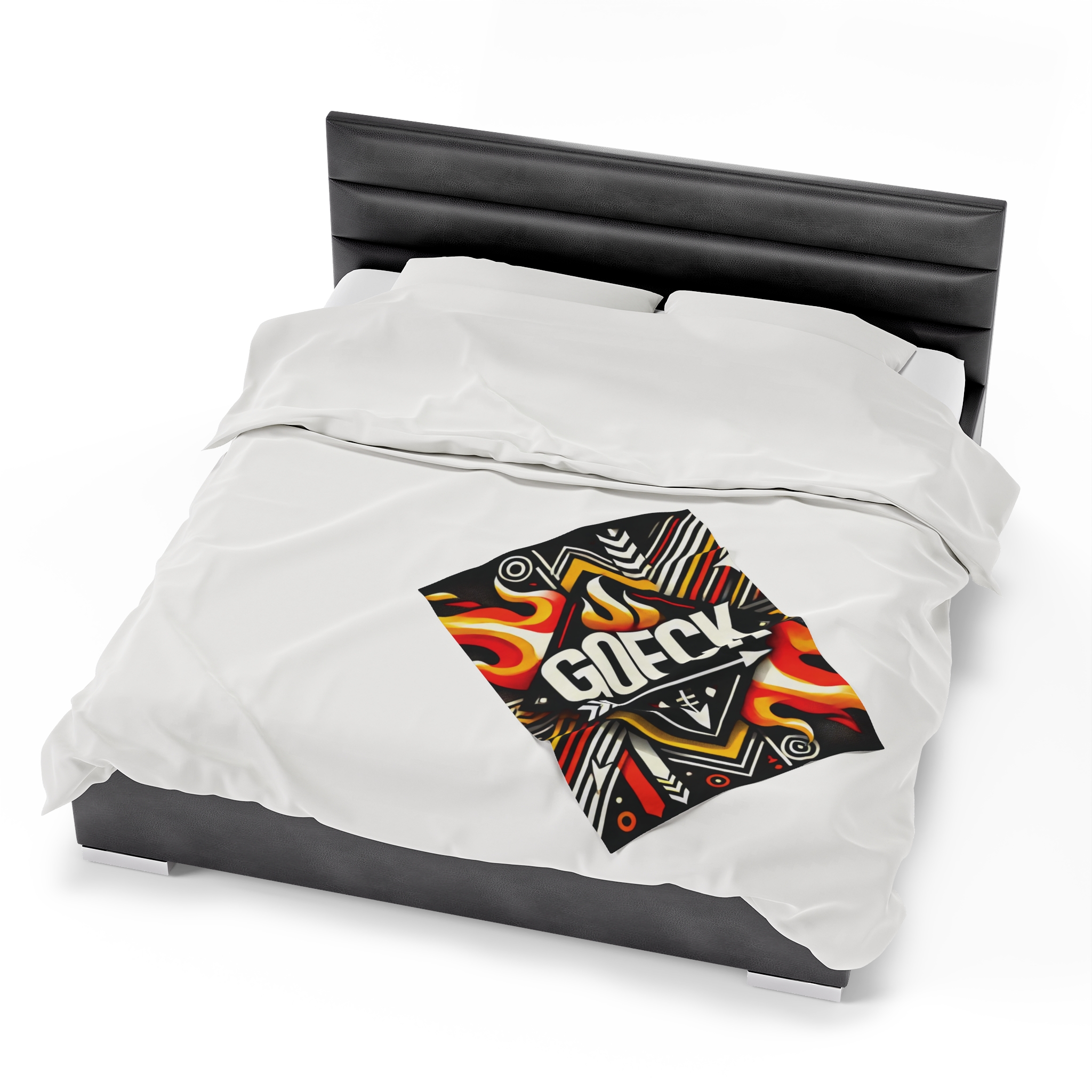 GOFCK Tribal Designer. Exclusive model. Limited Edition Velveteen Plush Blanket - Image 14