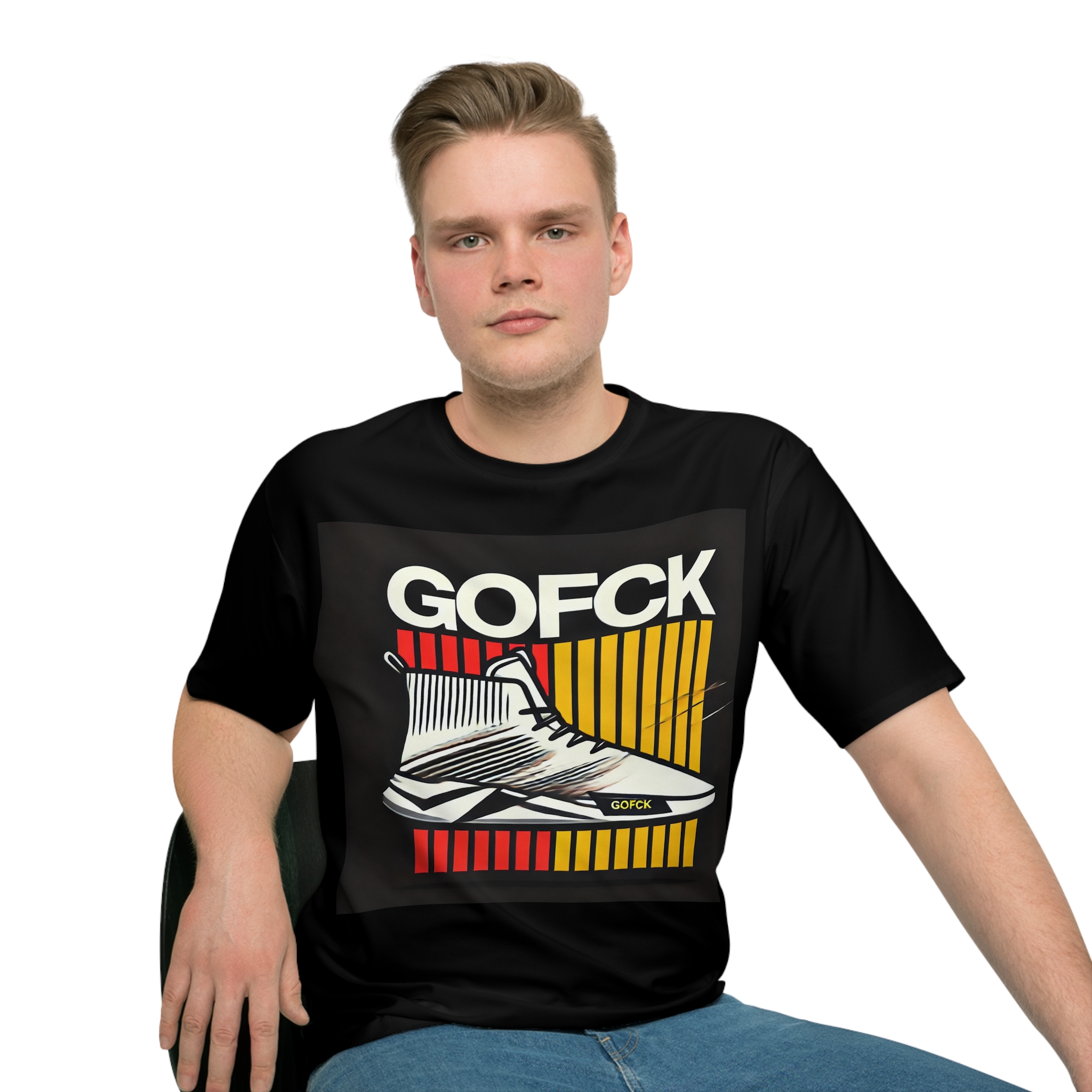 GOFCK Unique Sport Unique Design Men's Loose T-shirt (AOP) - Image 7