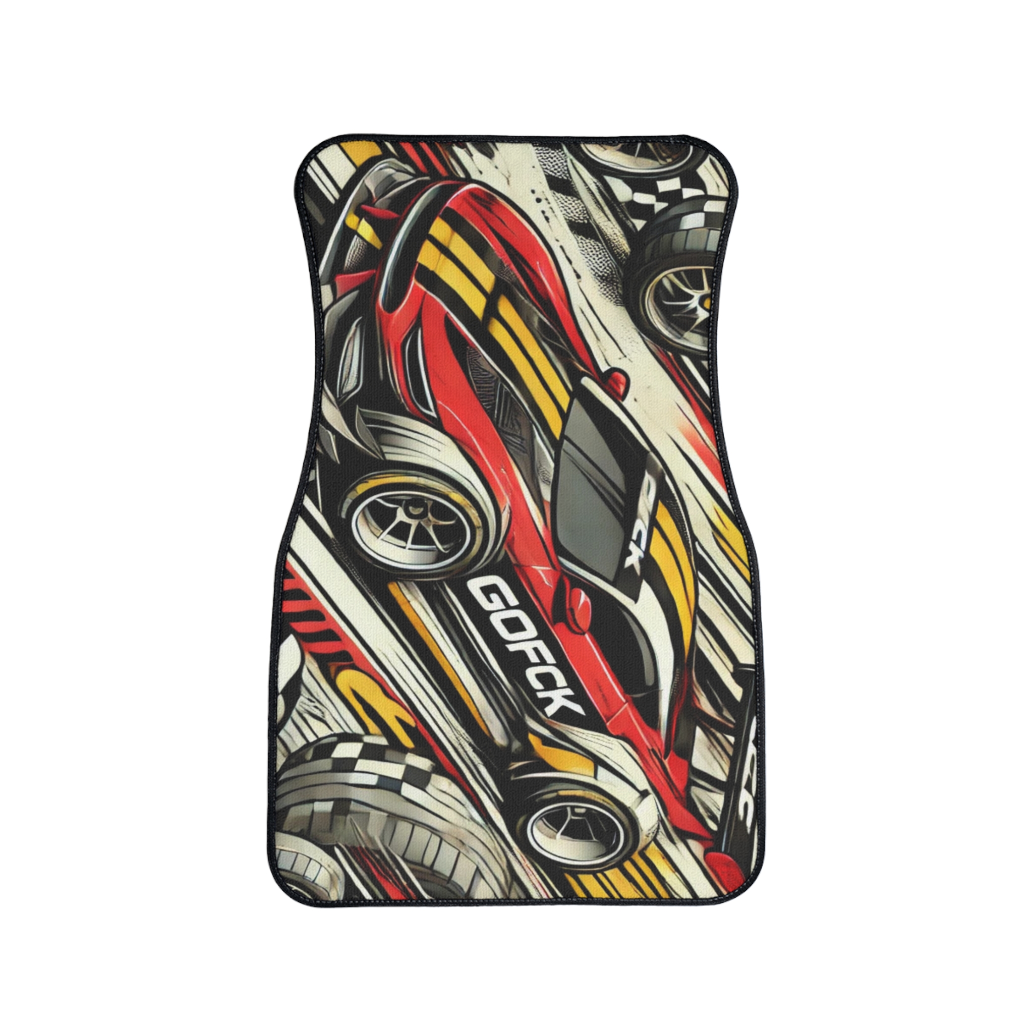 GOFCK Racing Exclusive Car Floor Mats, 1pc - Image 6