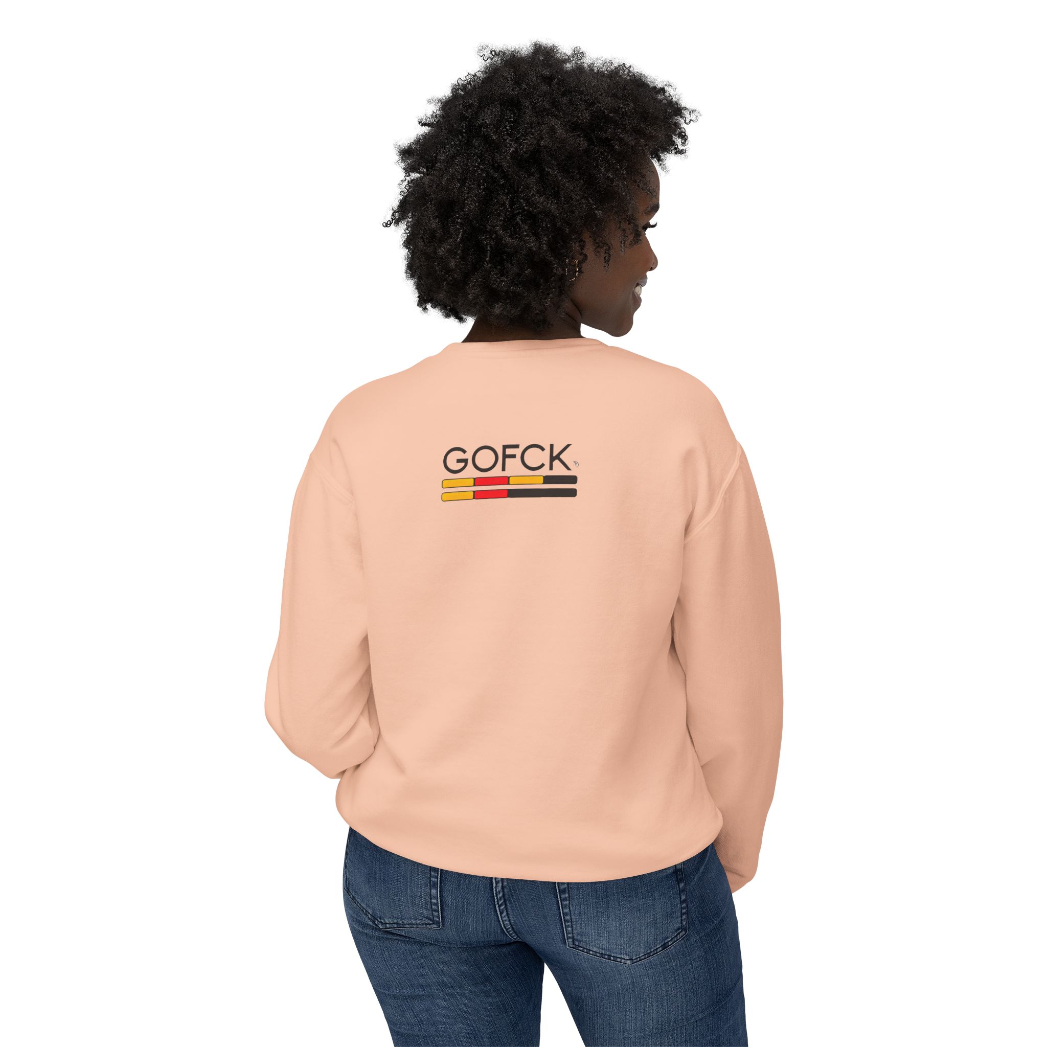 GOFCK Killa Bear. Designer Exclusive Unisex Lightweight Crewneck Sweatshirt - Image 16
