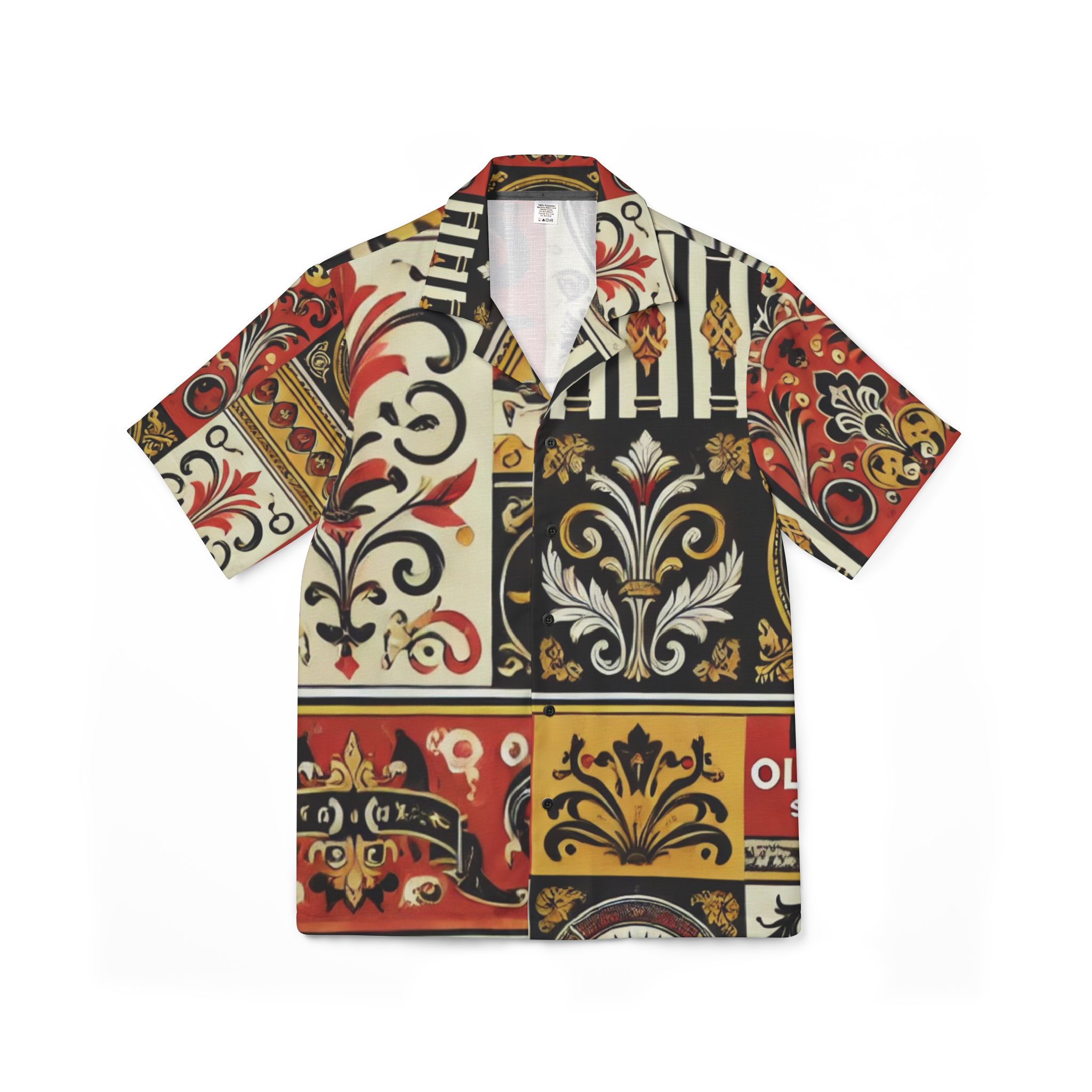 GOFCK NewKing. Unique Designer Men's Casino Shirt (AOP) - Image 2