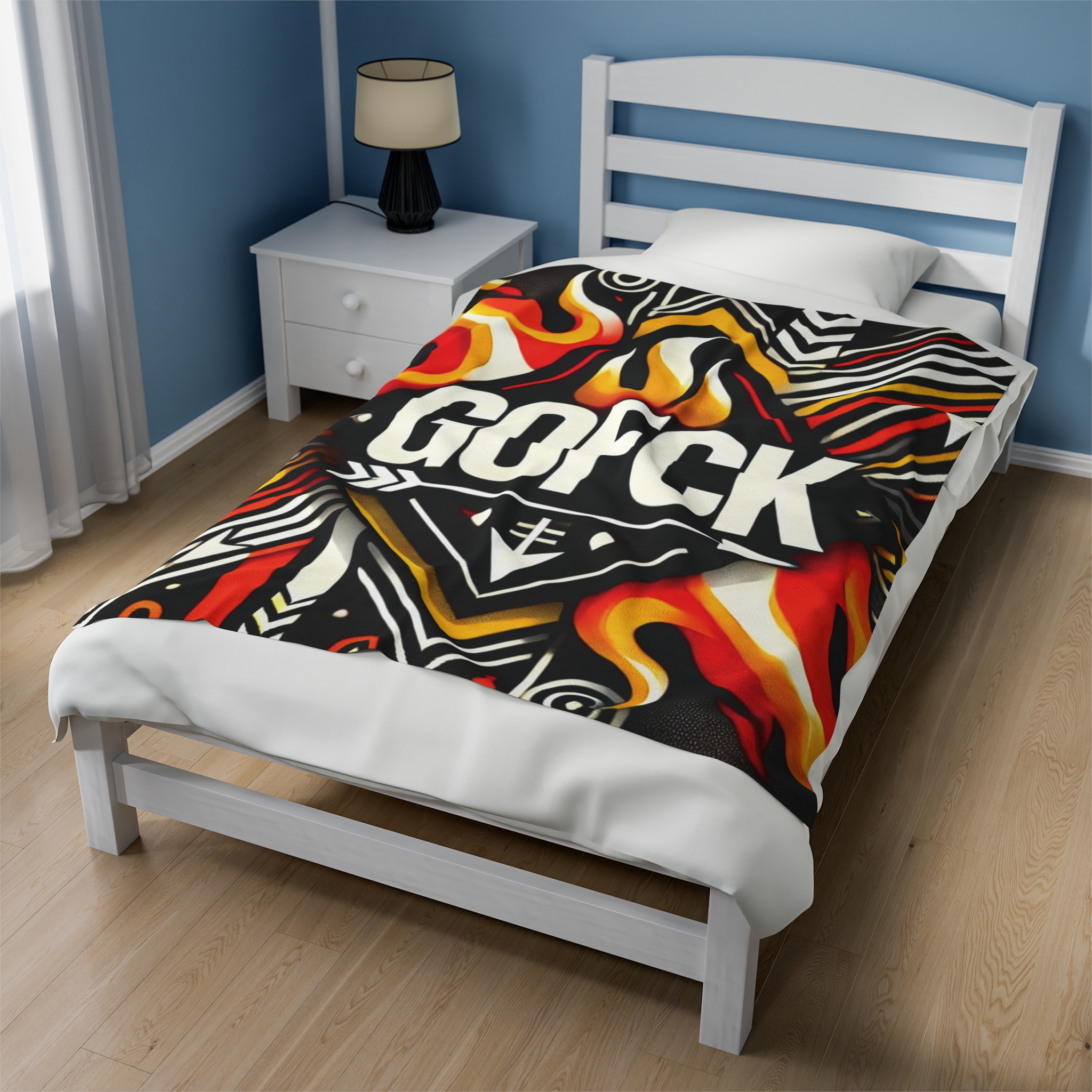 GOFCK Tribal Designer. Exclusive model. Limited Edition Velveteen Plush Blanket - Image 19