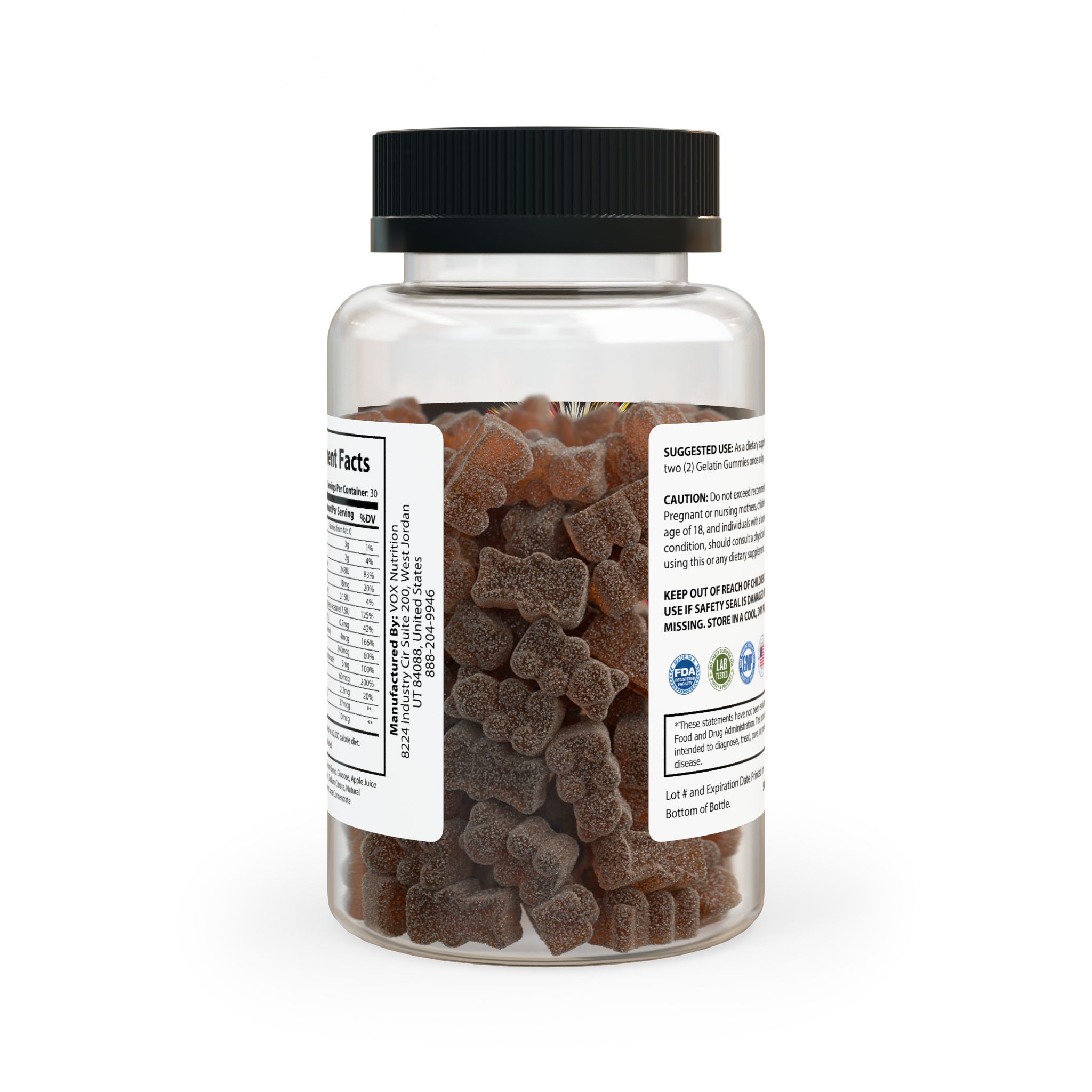 GOFCK Labs. Super Multivitamin Gummies for Adults (60 Gummies) - Image 2