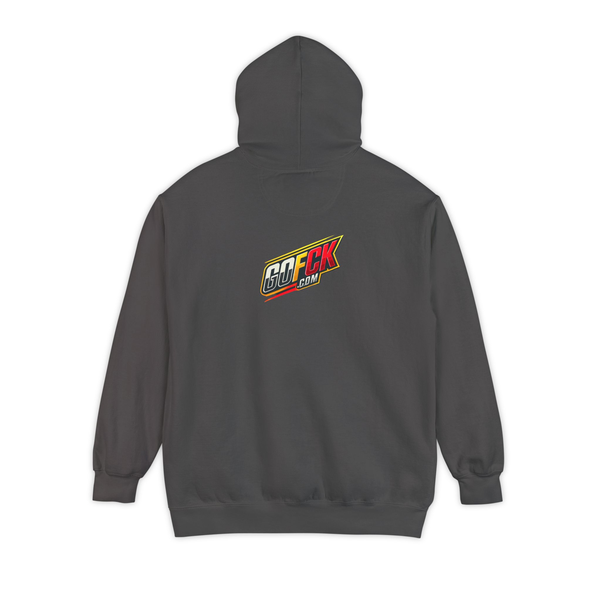 GOFCK Uncle Must. Designer Unisex Garment-Dyed Hoodie - Image 10