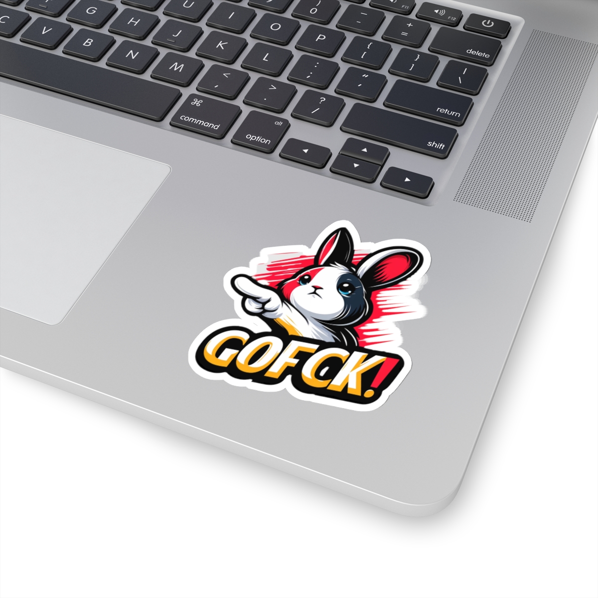 GOFCK Upset Rabbit. Designer Kiss-Cut Limited Edition Exclusive Stickers - Image 5