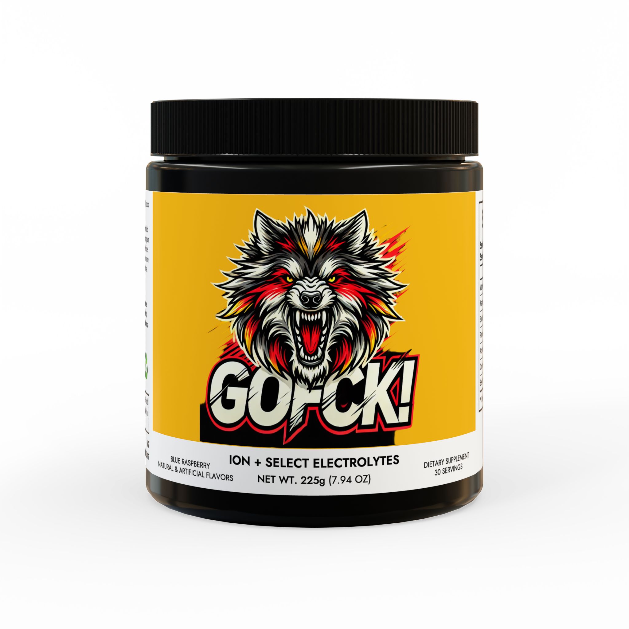 GOFCK Labs. Strong formula. ION + Select Electrolyte Supplement (225g, 7.9oz)