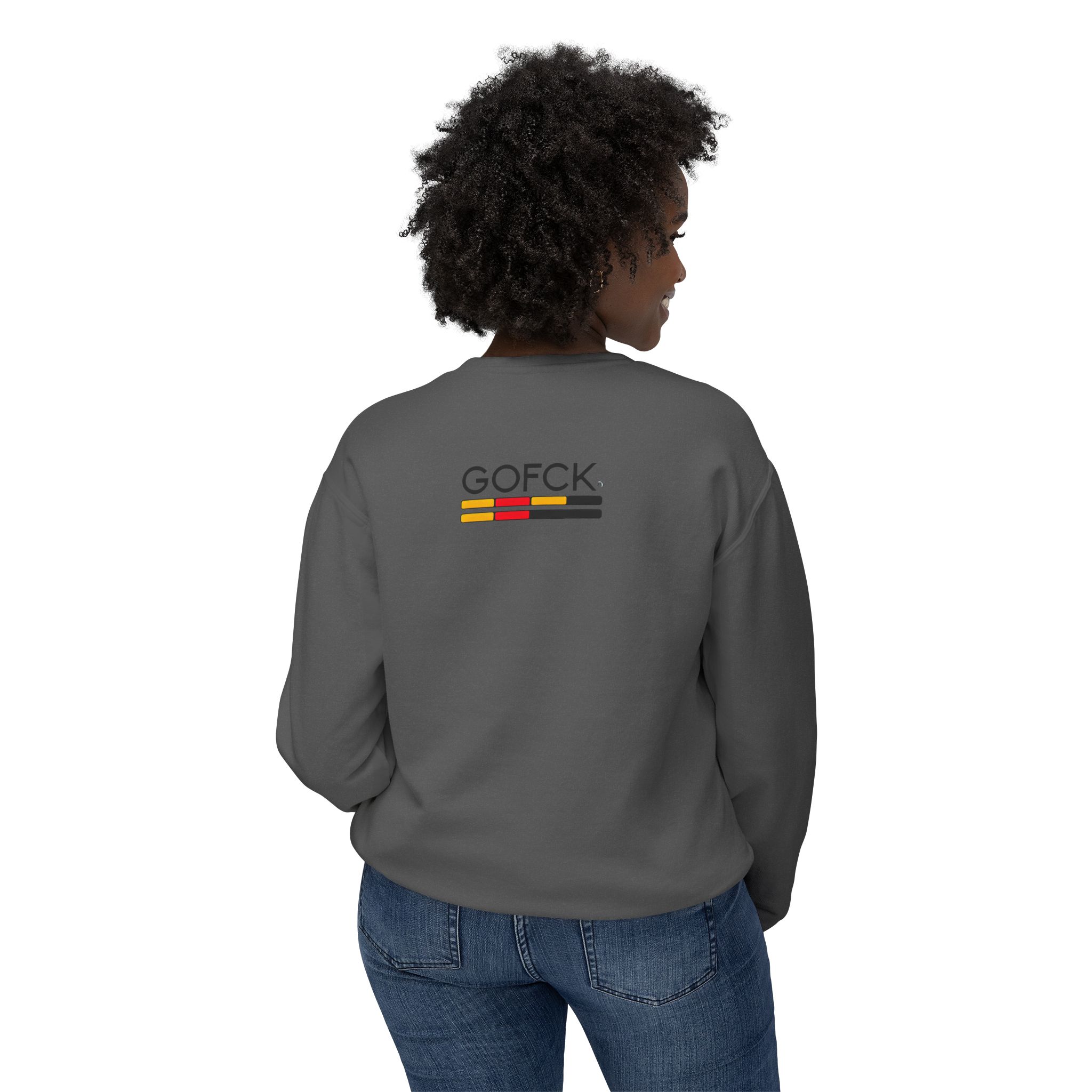 GOFCK Killa Bear. Designer Exclusive Unisex Lightweight Crewneck Sweatshirt - Image 32