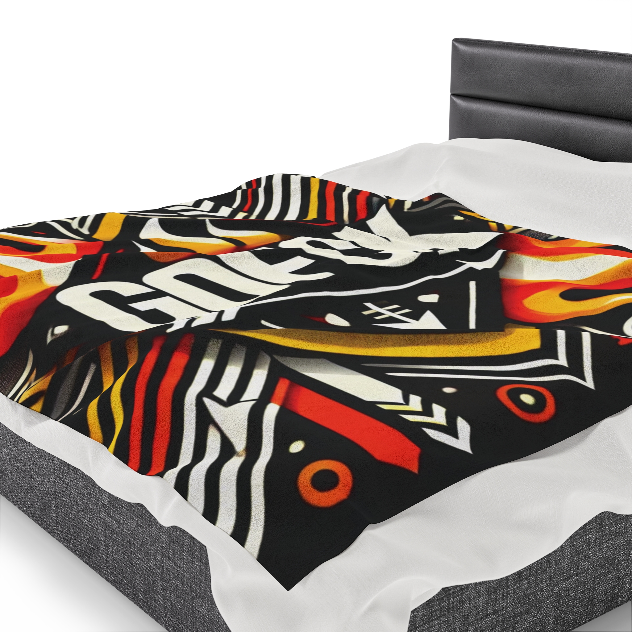 GOFCK Tribal Designer. Exclusive model. Limited Edition Velveteen Plush Blanket - Image 7