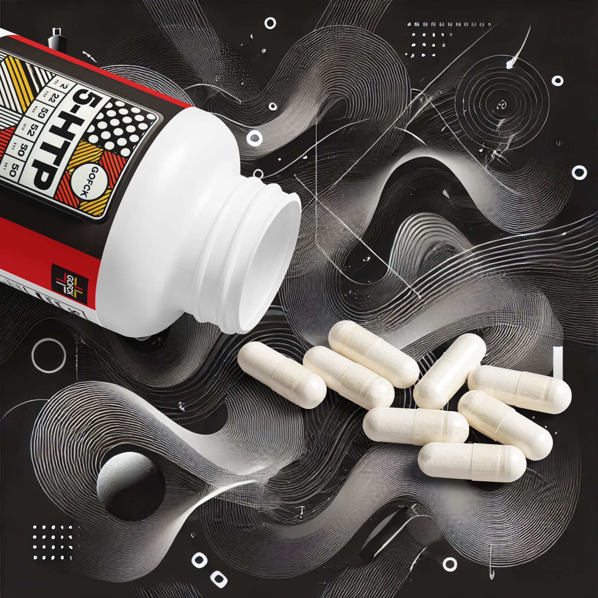 GOFCK Labs. Unique 5-HTP Strong and Healthy Sleep Patterns Supplement (60 Capsules) Original 5-Hydroxytryptophan - Image 5
