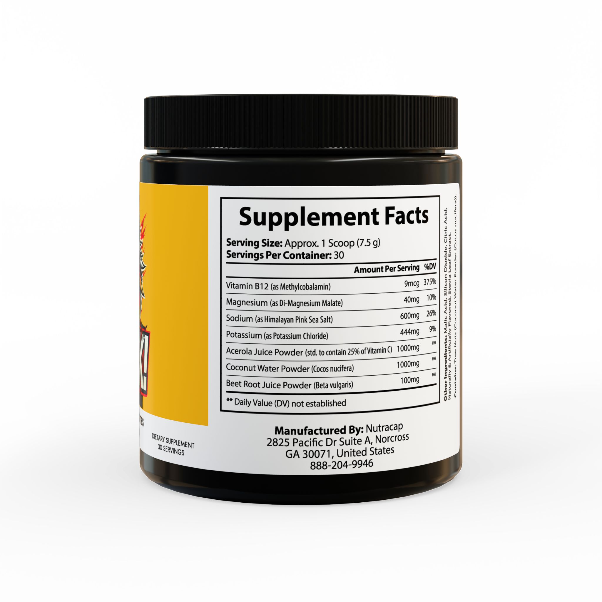 GOFCK Labs. Strong formula. ION + Select Electrolyte Supplement (225g, 7.9oz) - Image 2