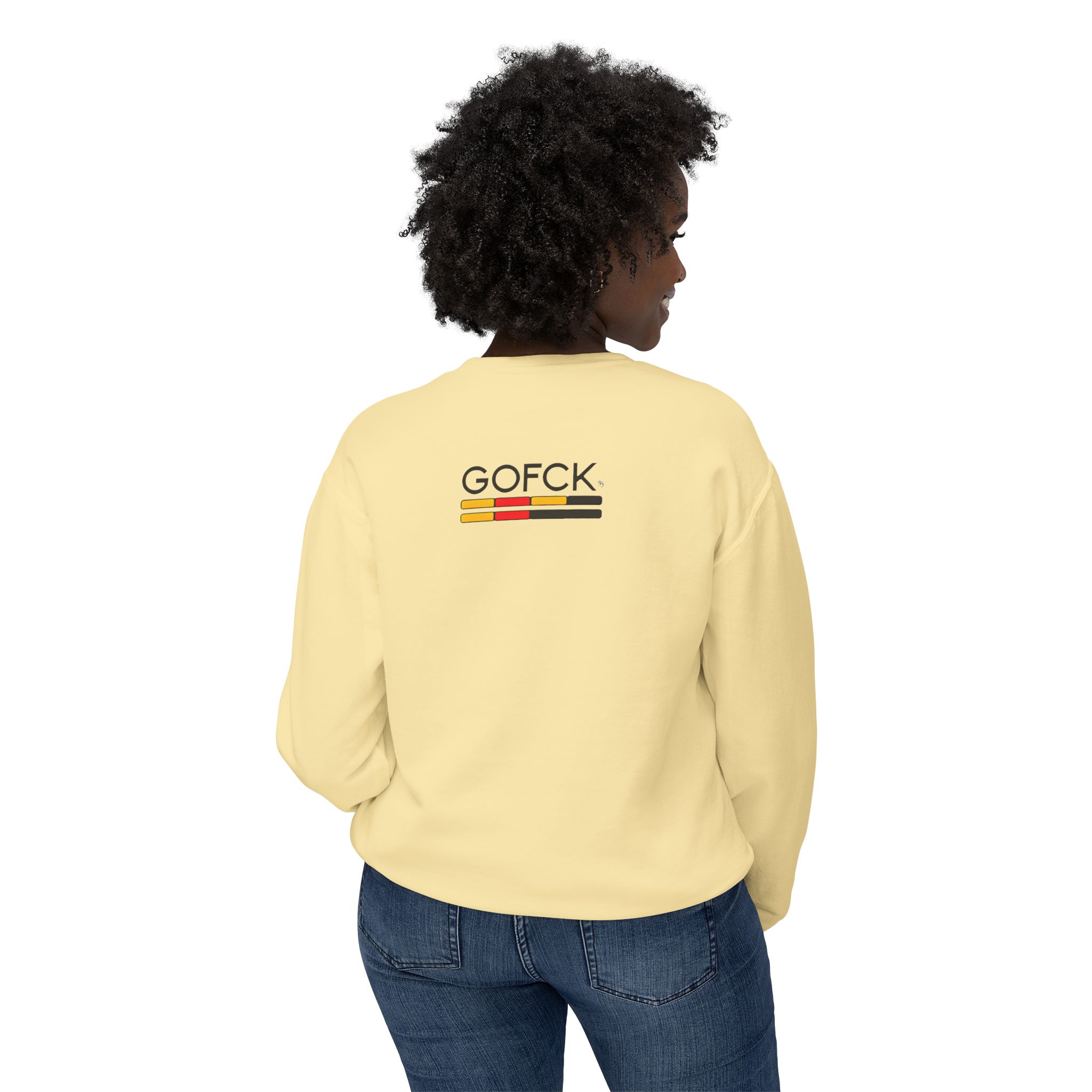 GOFCK Killa Bear. Designer Exclusive Unisex Lightweight Crewneck Sweatshirt - Image 28