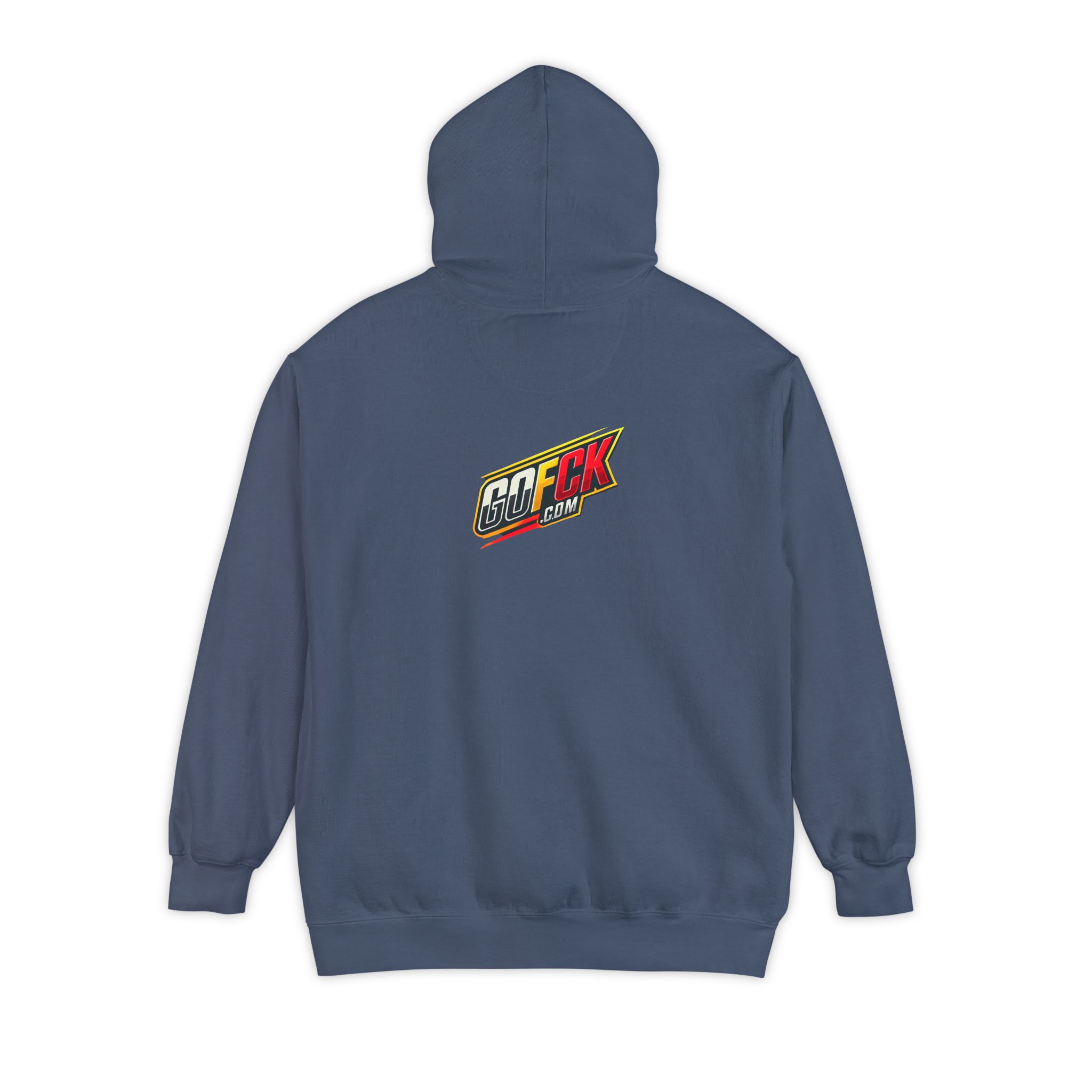 GOFCK Uncle Must. Designer Unisex Garment-Dyed Hoodie - Image 34