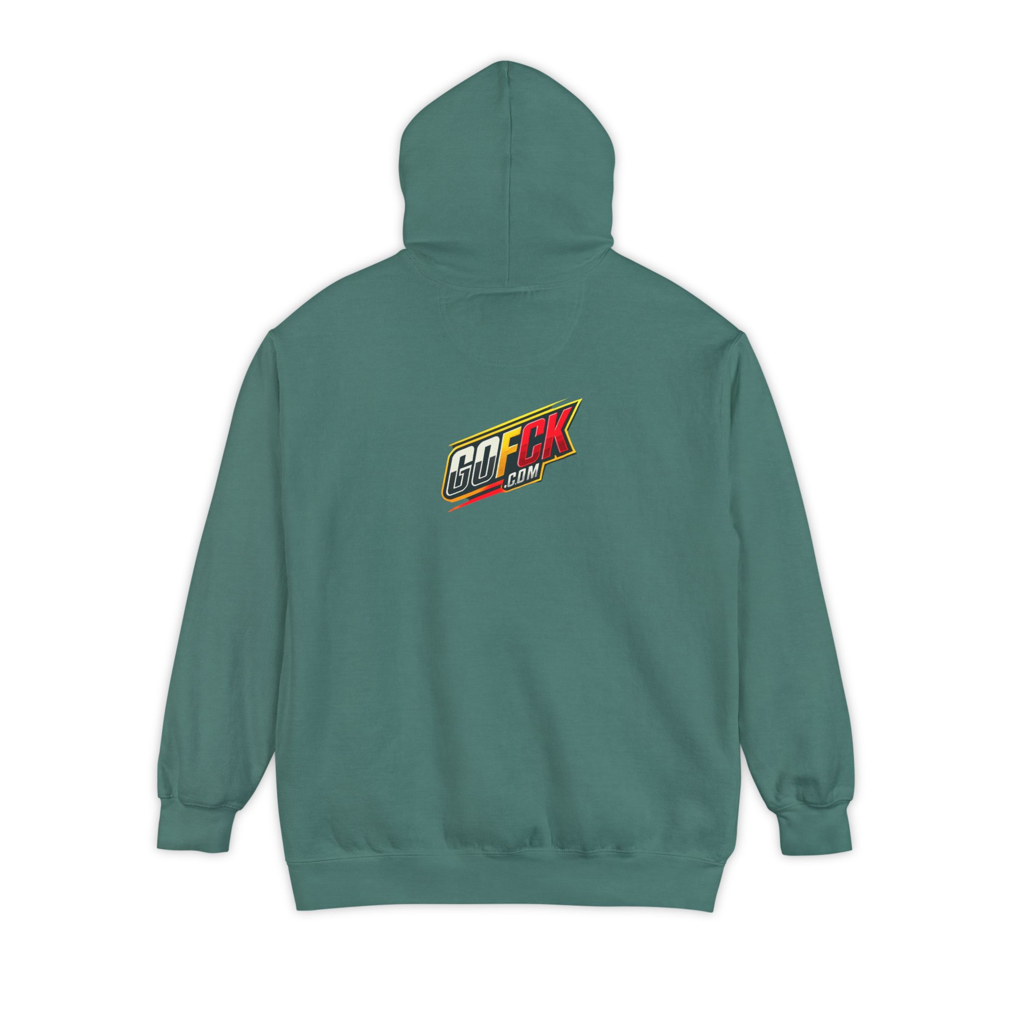 GOFCK Uncle Must. Designer Unisex Garment-Dyed Hoodie - Image 18