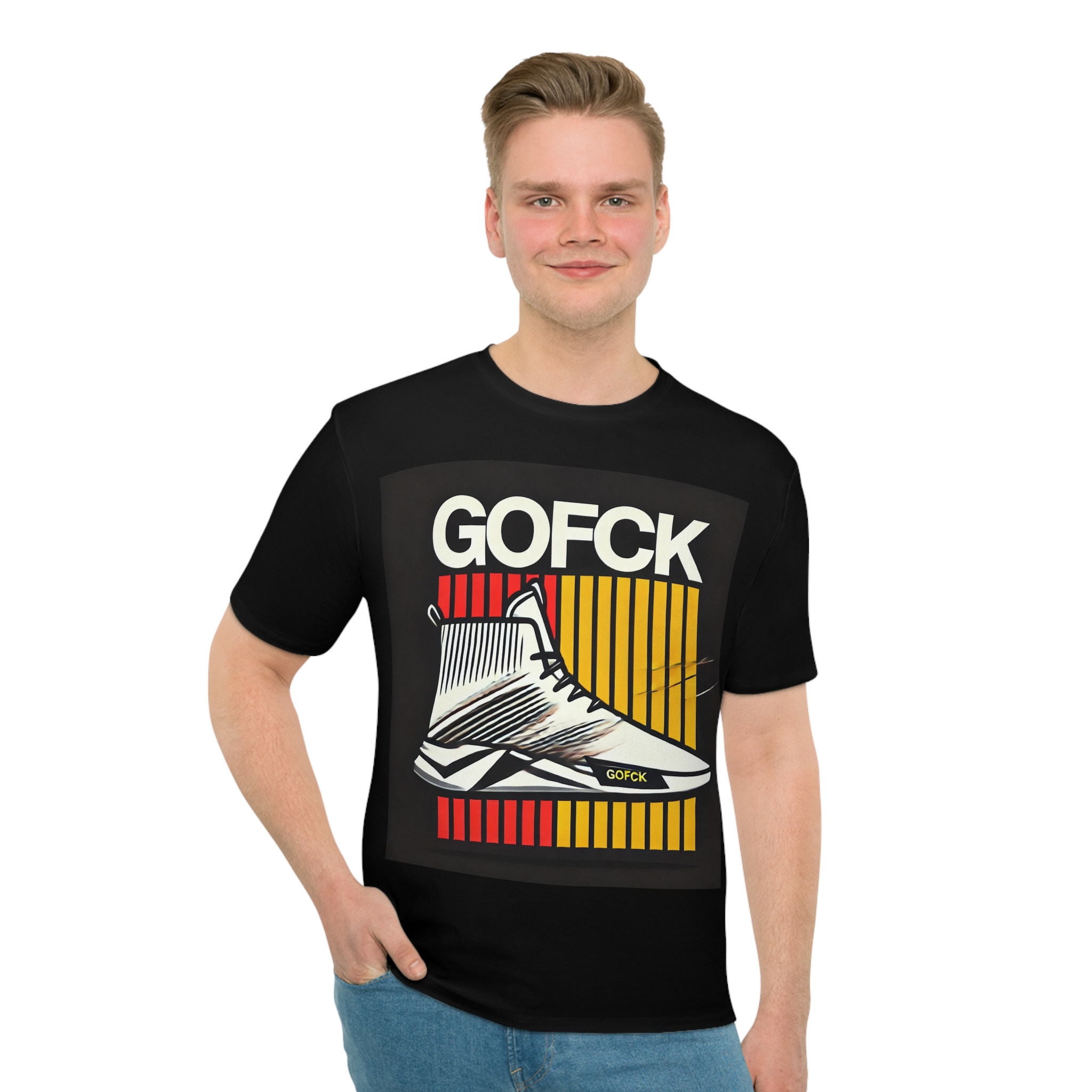 GOFCK Unique Sport Unique Design Men's Loose T-shirt (AOP)