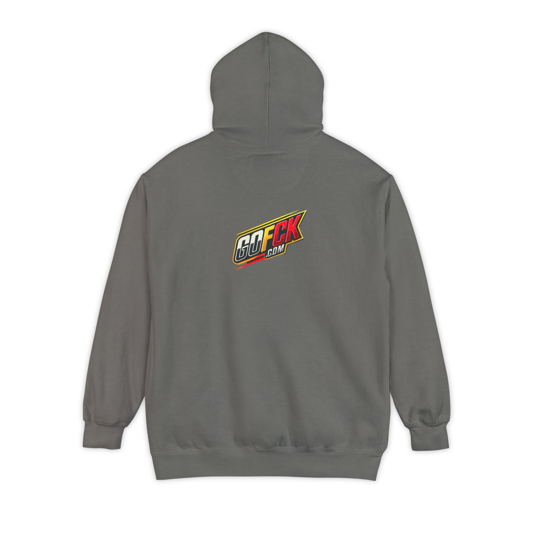 GOFCK Uncle Must. Designer Unisex Garment-Dyed Hoodie - Image 14