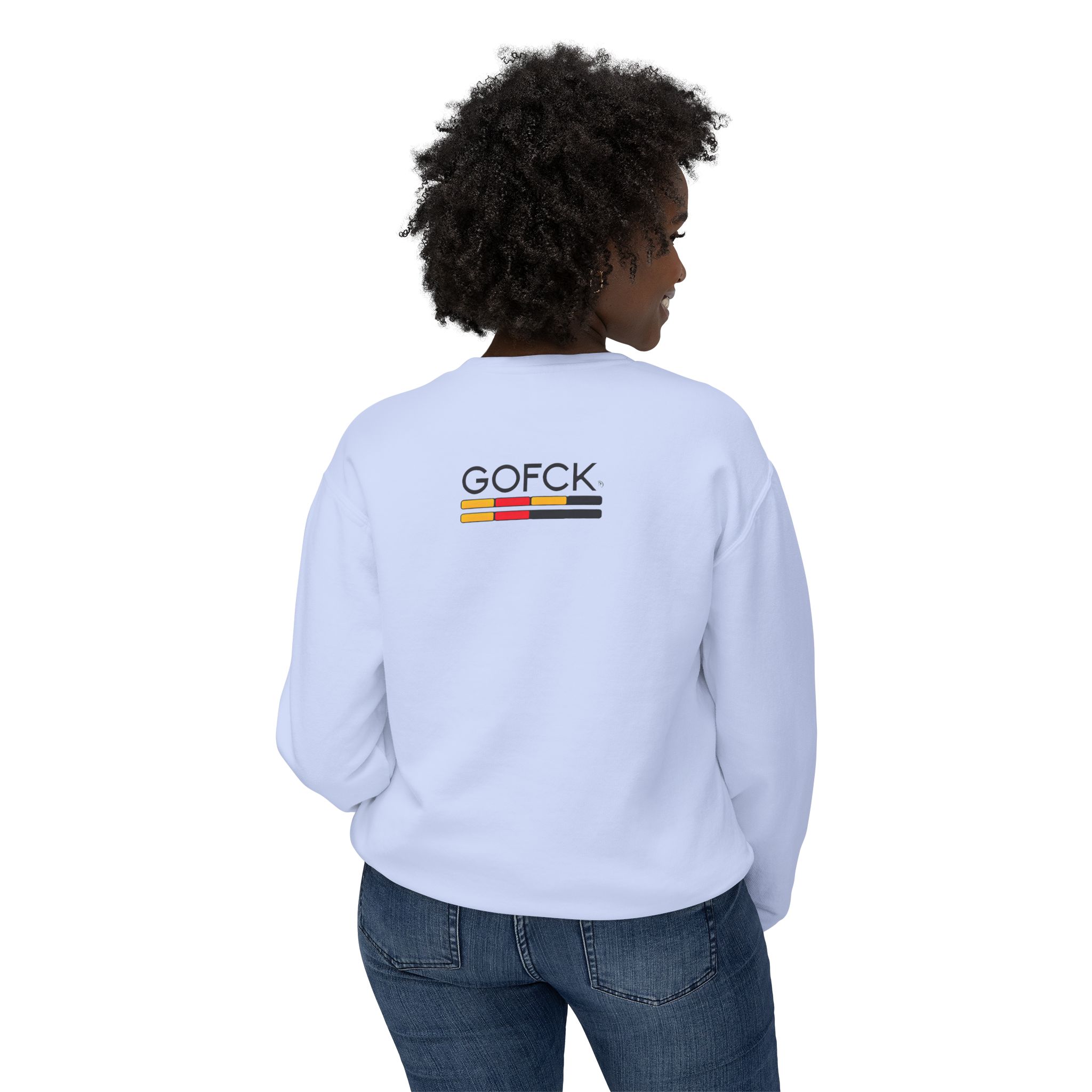 GOFCK Killa Bear. Designer Exclusive Unisex Lightweight Crewneck Sweatshirt - Image 40
