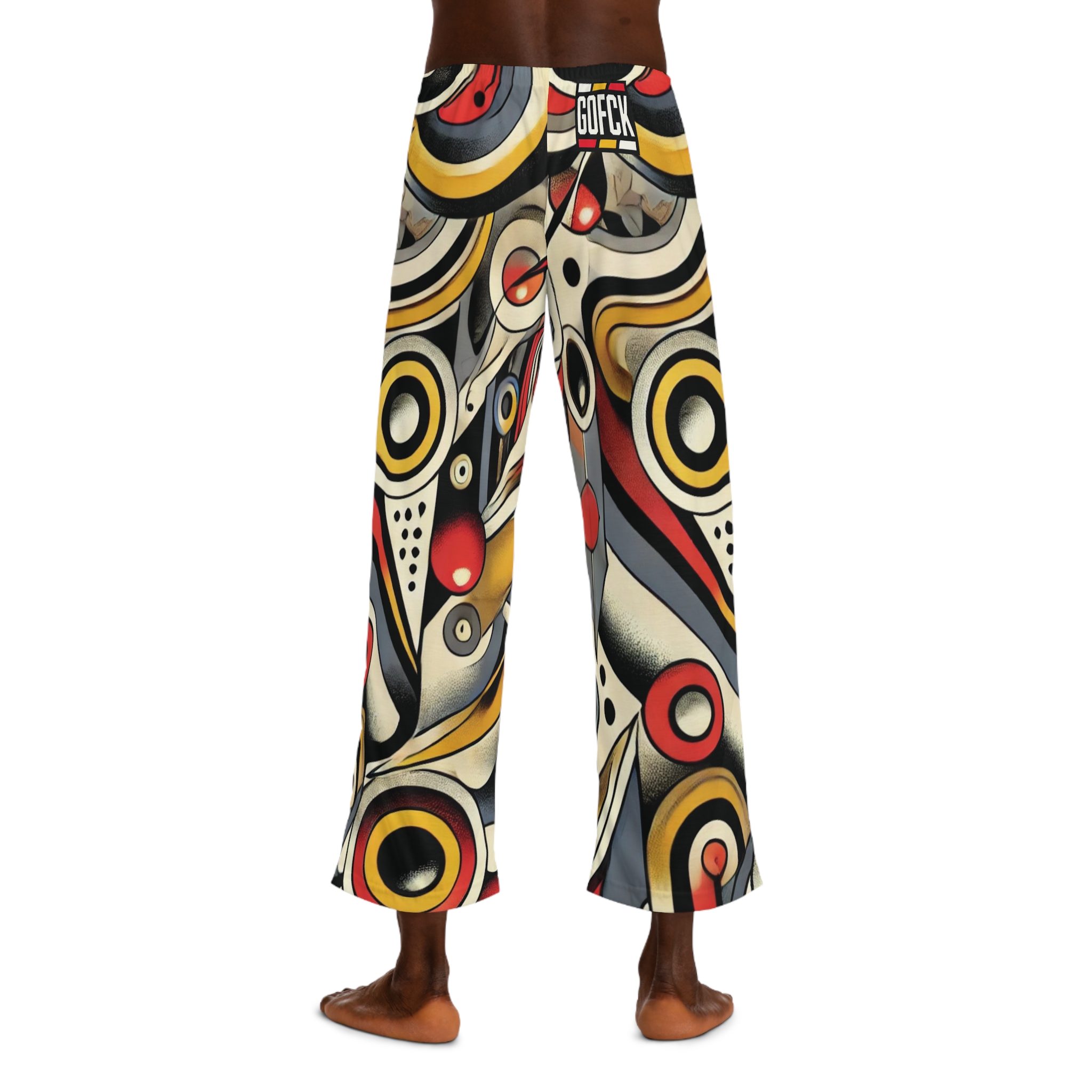 GOFCK Brave Chief. Designer Exclusive Men's Pajama Pants (AOP). Limited Edtion. - Image 5