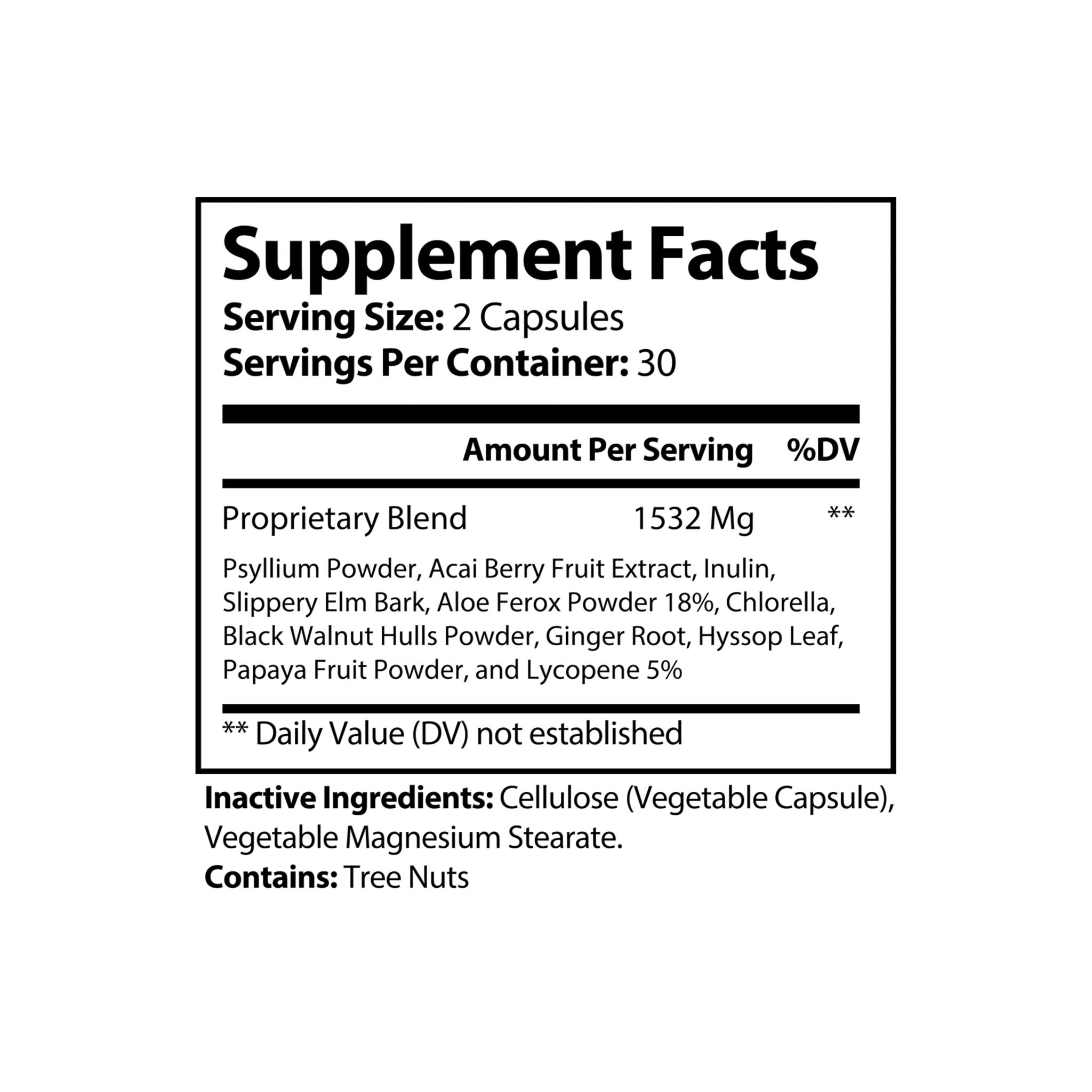 GOFCK Labs. Original Acai Berry Complex. Imported Natural Super Supplement (60 Capsules) - Image 6
