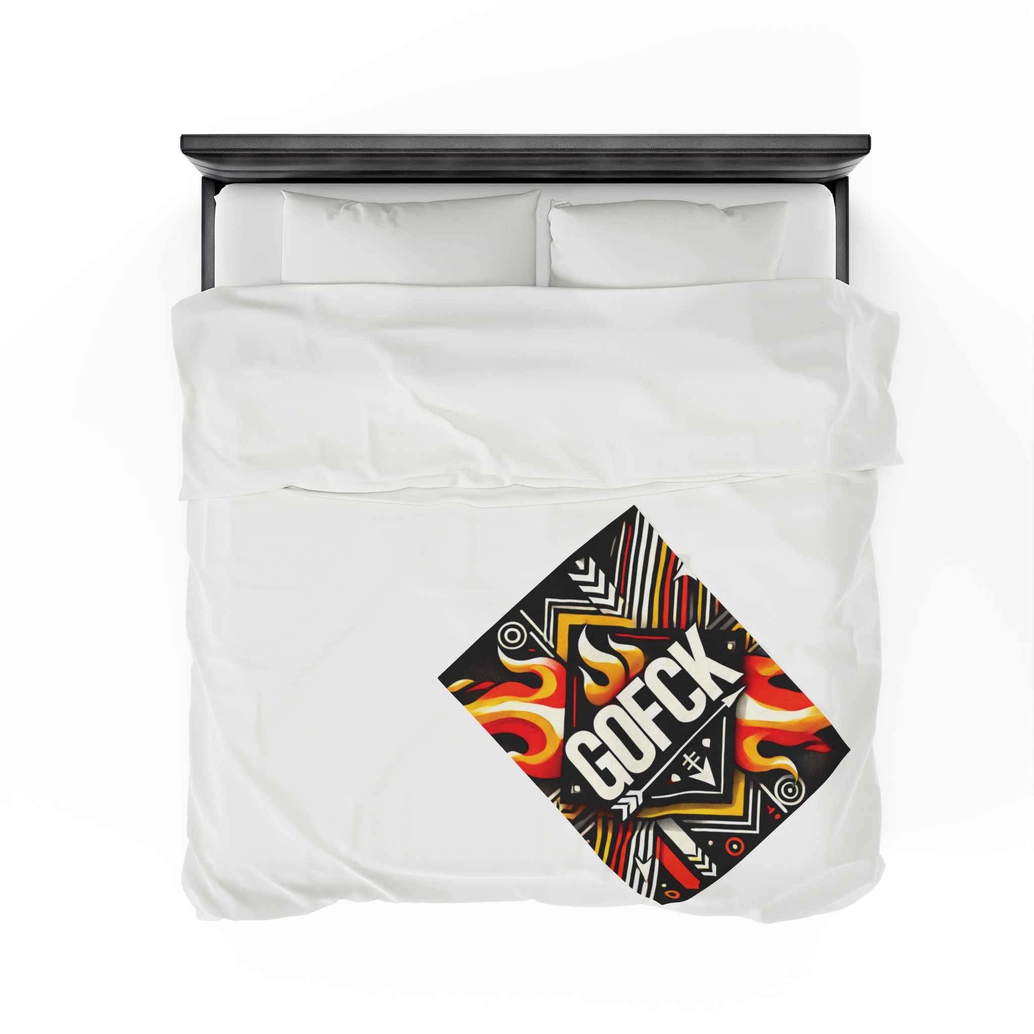 GOFCK Tribal Designer. Exclusive model. Limited Edition Velveteen Plush Blanket - Image 16