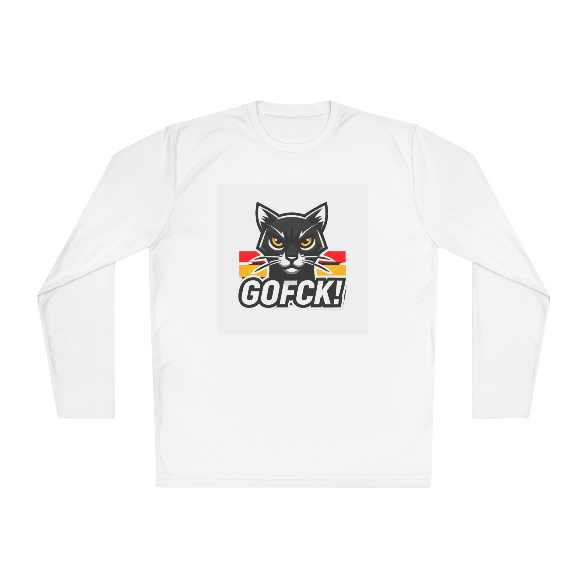 GOFCK BlackCatt Unisex Lightweight Designer Long Sleeve Tee Exclusive - Image 2