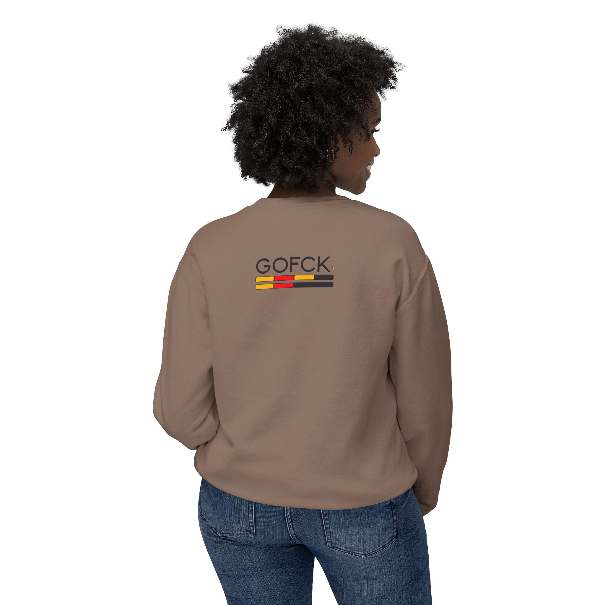GOFCK Killa Bear. Designer Exclusive Unisex Lightweight Crewneck Sweatshirt - Image 24