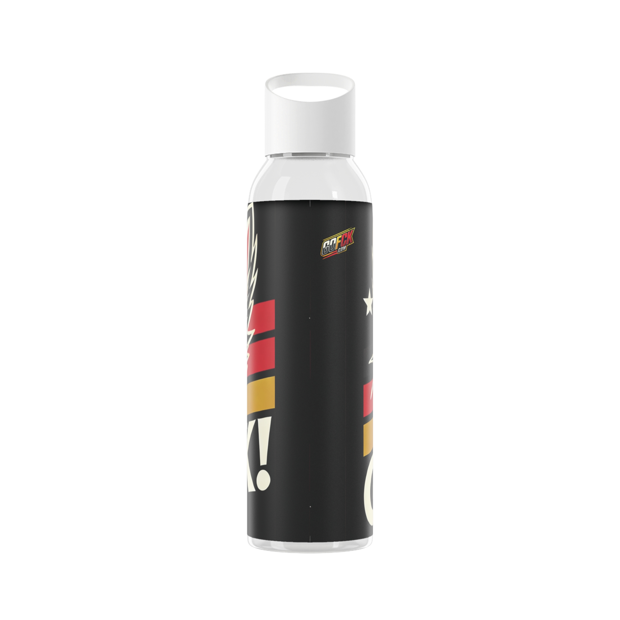 GOFCK Chihuahua Fighter Designer Sky Water Bottle. - Image 2