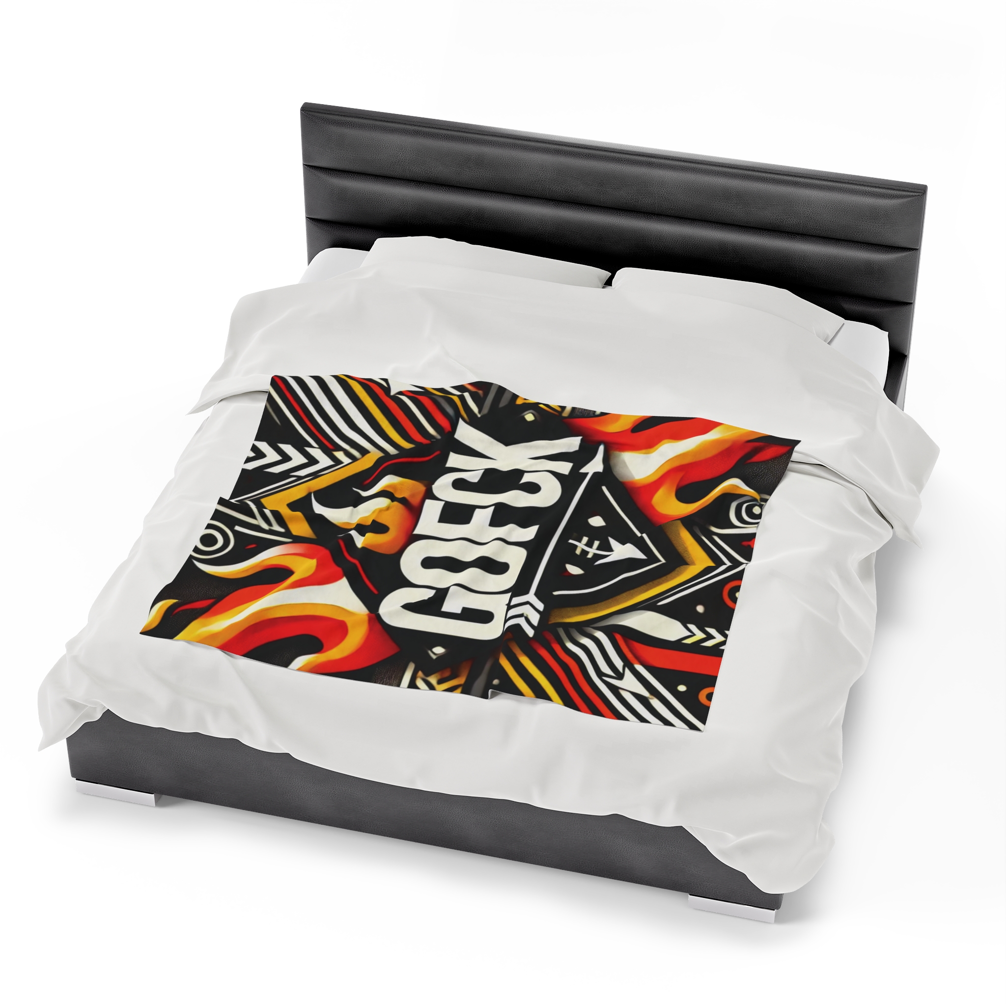 GOFCK Tribal Designer. Exclusive model. Limited Edition Velveteen Plush Blanket - Image 22