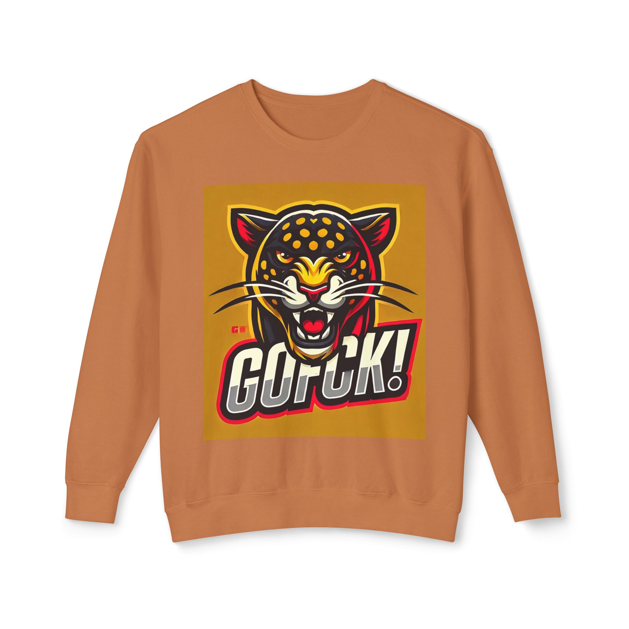 GOFCK Mad Panther. Designer Exclusive Unisex Lightweight Crewneck Sweatshirt - Image 13