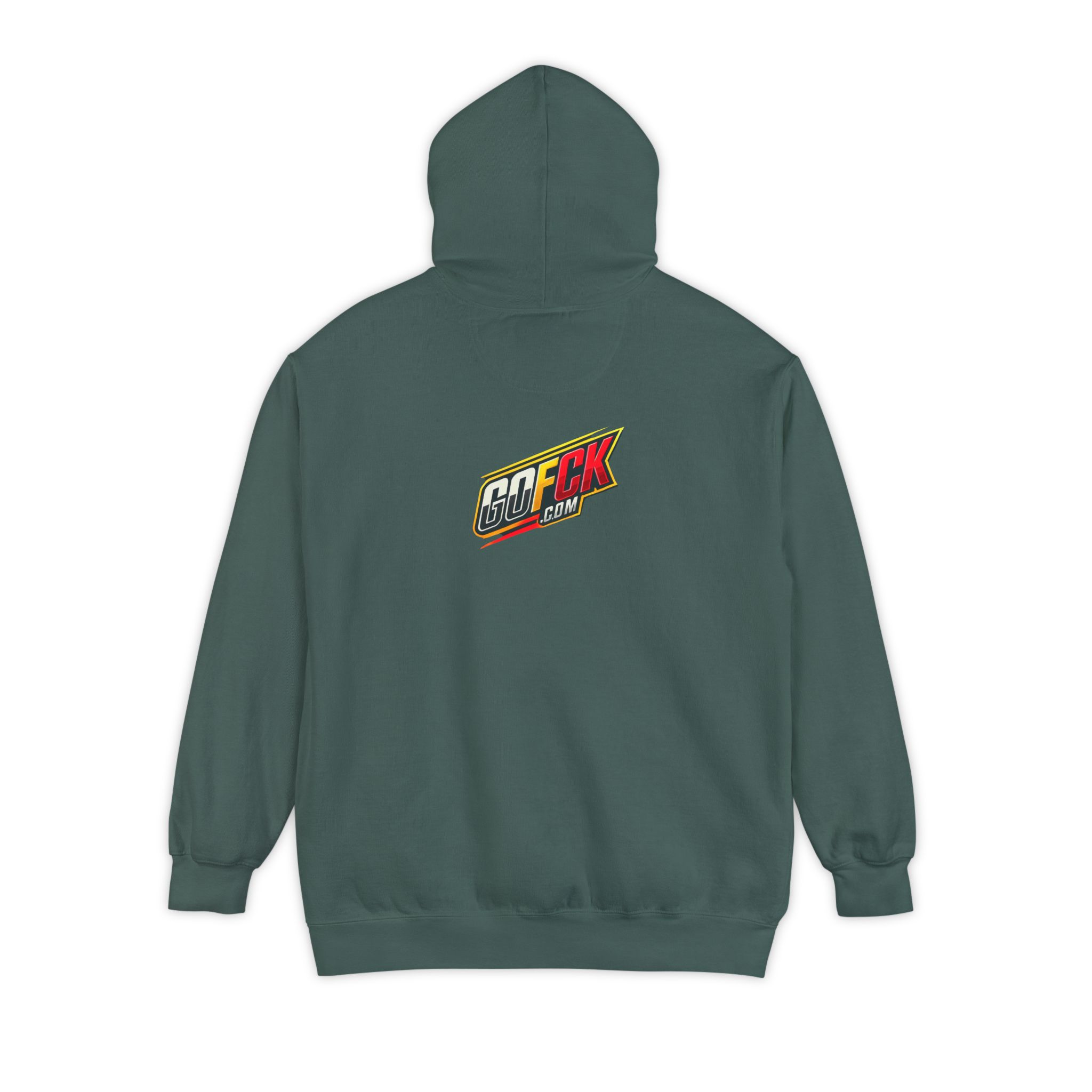 GOFCK Uncle Must. Designer Unisex Garment-Dyed Hoodie - Image 22