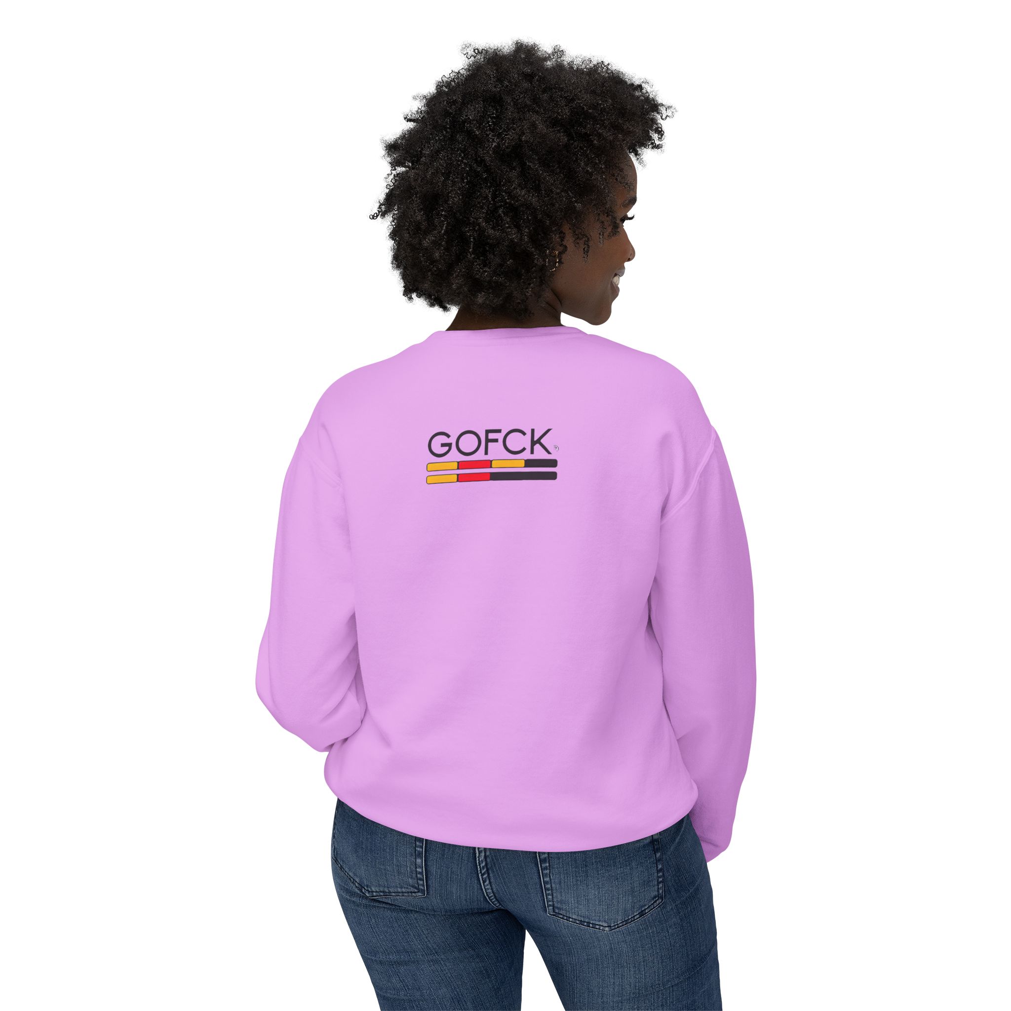 GOFCK Killa Bear. Designer Exclusive Unisex Lightweight Crewneck Sweatshirt - Image 52