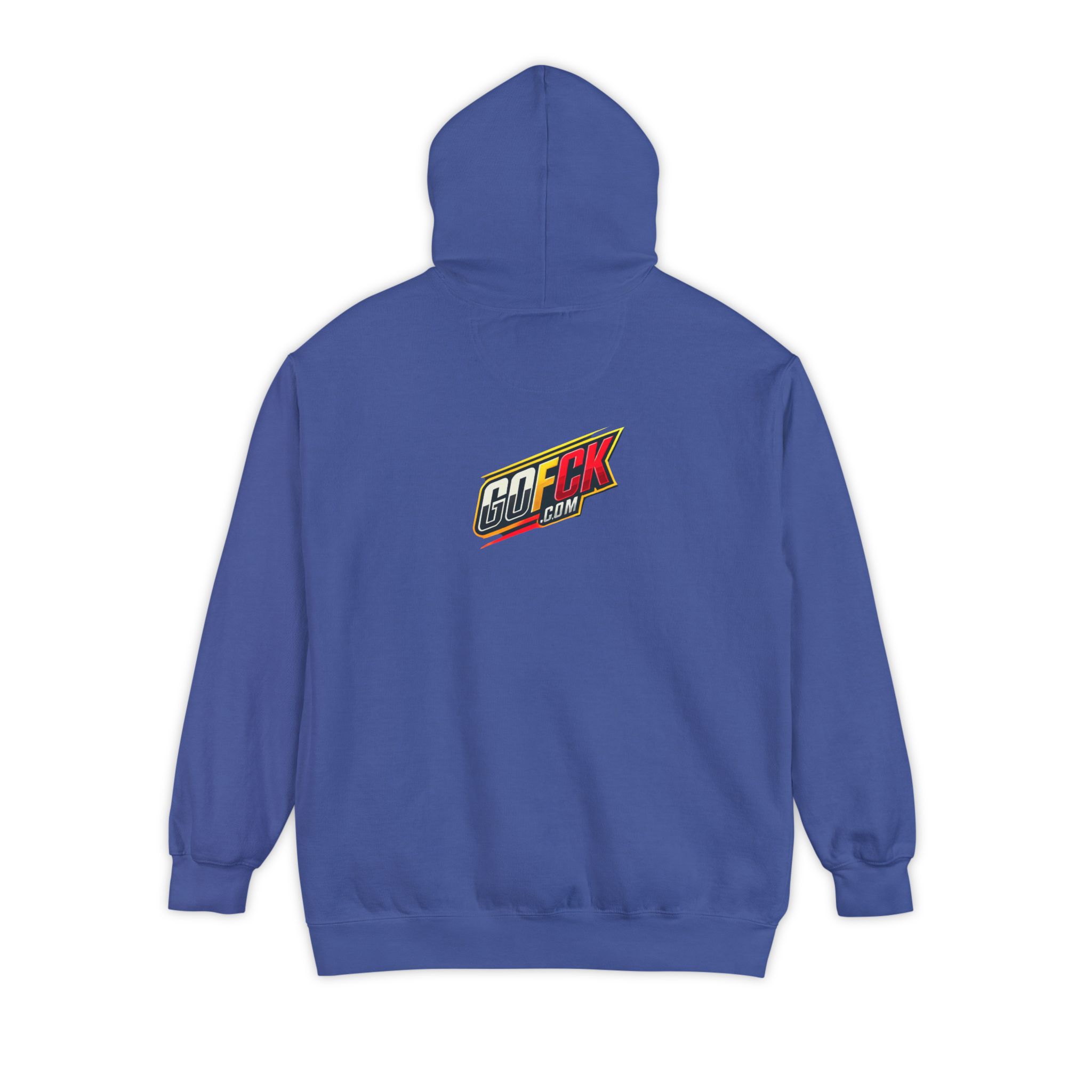 GOFCK Uncle Must. Designer Unisex Garment-Dyed Hoodie - Image 3