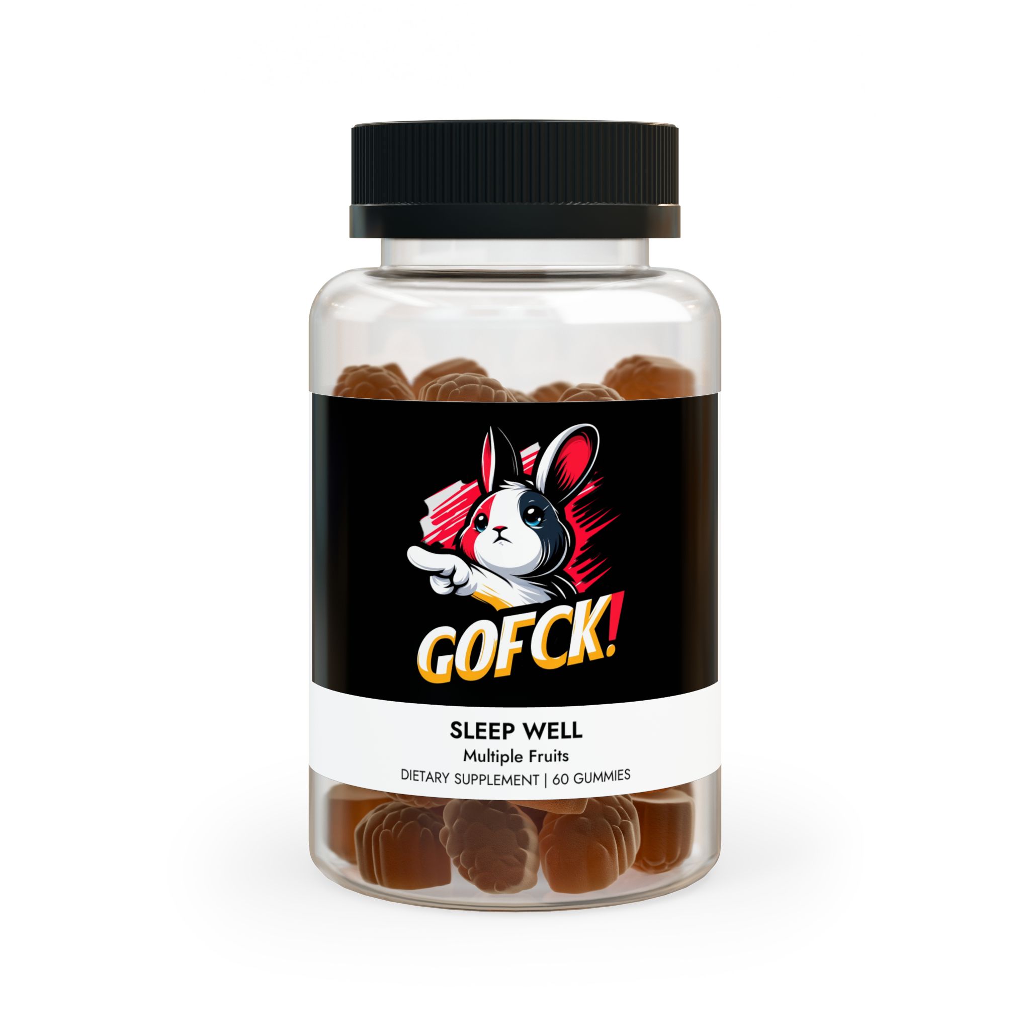 GOFCK Labs. Strong Sleep Well Formula. Gummies (60 Gummies)