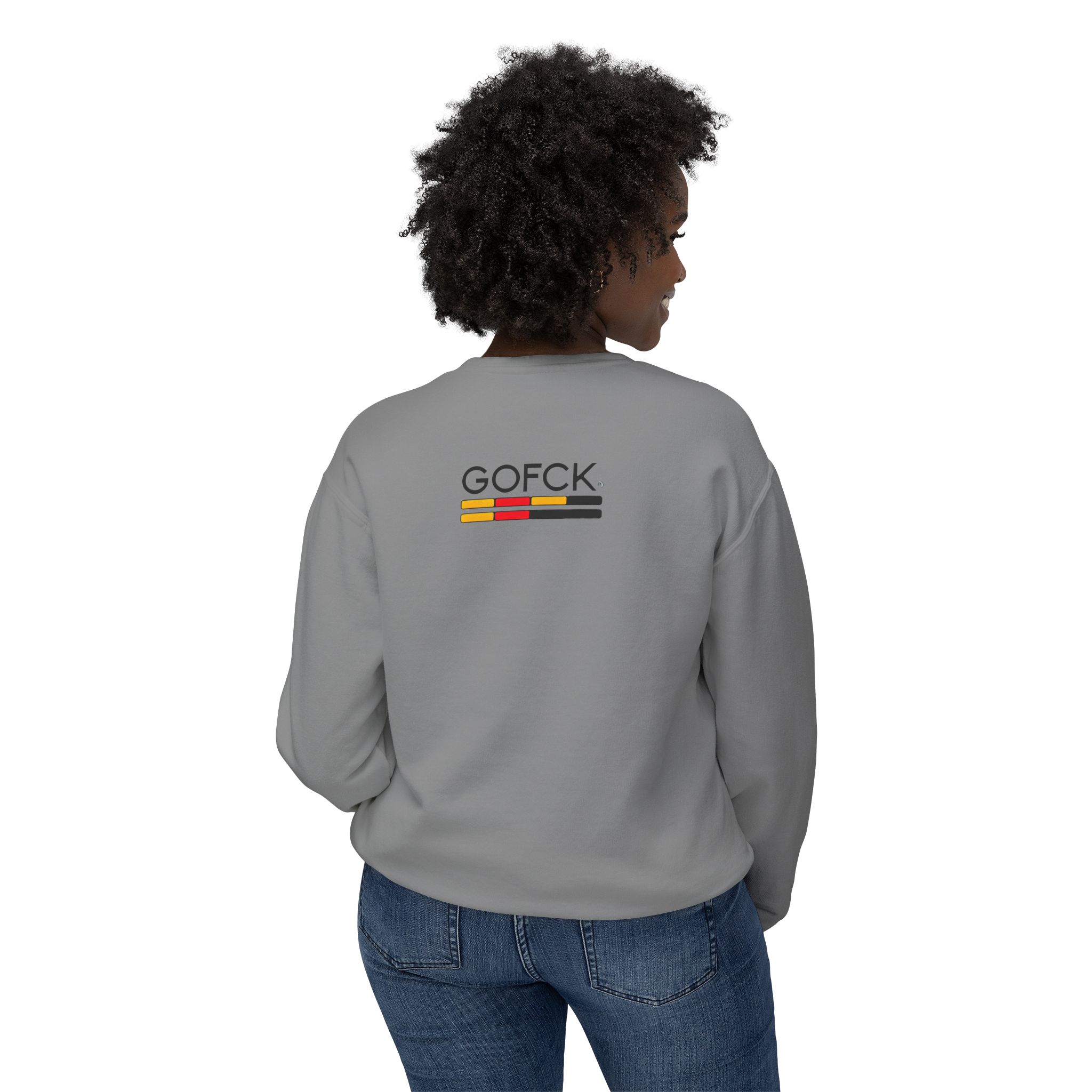 GOFCK Killa Bear. Designer Exclusive Unisex Lightweight Crewneck Sweatshirt - Image 36
