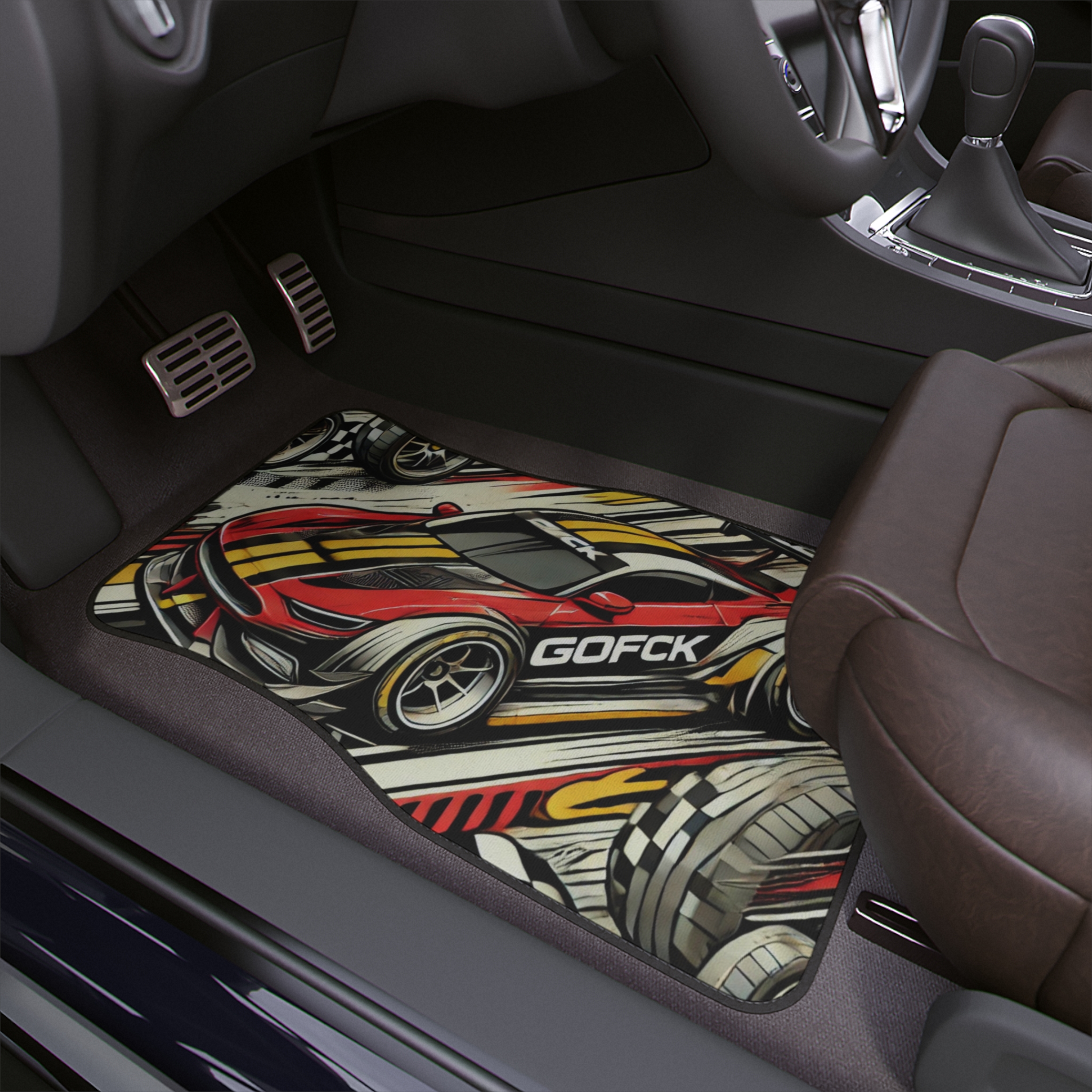 GOFCK Racing Exclusive Car Floor Mats, 1pc - Image 9